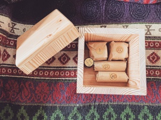 小木盒禮盒組-新品四項